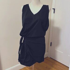 Venus mini dress with faux wrap
